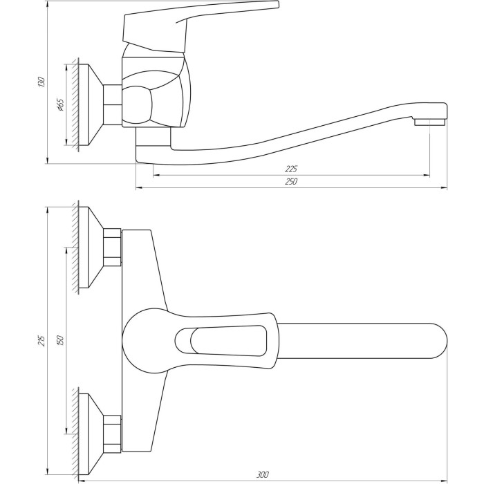 Змішувач для кухні DOMINO SIRIUS DSV-104 Змішувач для кухні DOMINO SIRIUS DSV-104