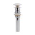 Донний клапан для раковини Qtap PU02O 225х70х70 White з переливом