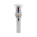 Донний клапан для раковини Qtap PU02O 225х70х70 White з переливом