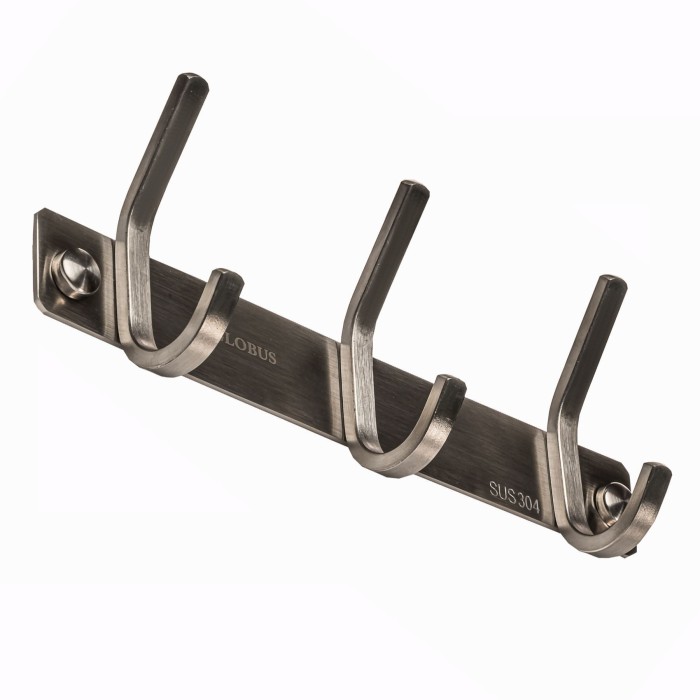 Планка з гачками Globus Lux SQ 9435-3 SUS304 Планка з гачками Globus Lux SQ 9435-3 SUS304