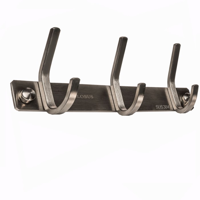 Планка з гачками Globus Lux SQ 9435-3 SUS304 Планка з гачками Globus Lux SQ 9435-3 SUS304