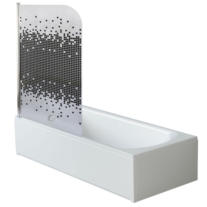 Шторка для ванної ELBA 80TCВ.Mosaic (80В.Mosaic) BRAVO (1уп.) Шторка для ванної ELBA 80TCВ.Mosaic (80В.Mosaic) BRAVO (1уп.)