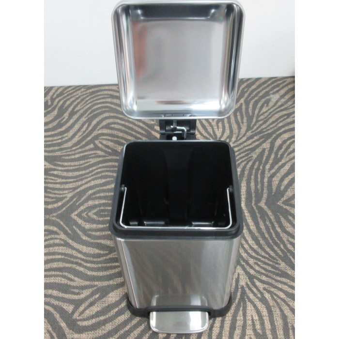 Відро для сміття з плавним закриттям квадратне Mixxus Style-TC0106 SS Color 6л колір наржавійка (MI7092) Відро для сміття з плавним закриттям квадратне Mixxus Style-TC0106 SS Color 6л колір наржавійка (MI7092)