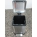 Відро для сміття з плавним закриттям квадратне Mixxus Style-TC0106 SS Color 6л колір наржавійка (MI7092)