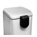 Відро для сміття з плавним закриттям квадратне Mixxus Style-TC0106 SS Color 6л колір наржавійка (MI7092)