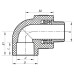 Кут ЗР 32x3/4M PPR Koer K0121.PRO (KP0144)