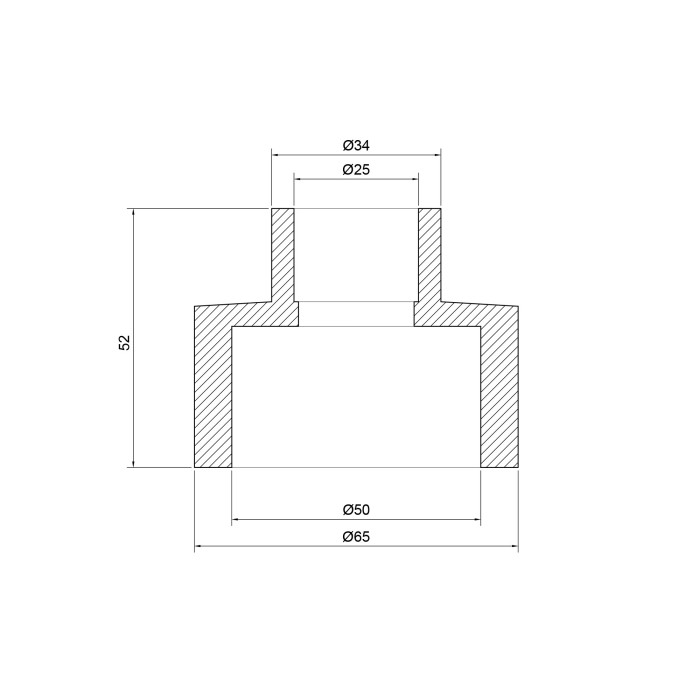 Муфта PPR Thermo Alliance 50х25 Муфта PPR Thermo Alliance 50х25