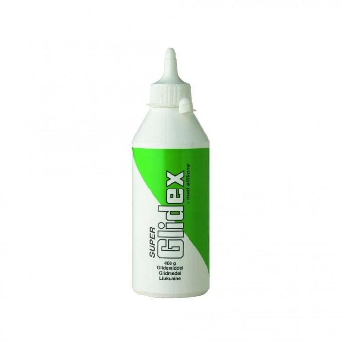 Змащувач для труб Super Glidex 400g UNIPAK (пляшка) Змащувач для труб Super Glidex 400g UNIPAK (пляшка)