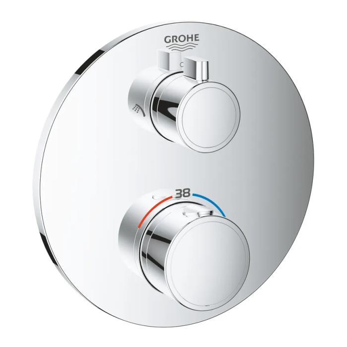 Термостат прихованого монтажу на 2 споживача Grohe Grohtherm Convent. Concealed (24076000) Термостат прихованого монтажу на 2 споживача Grohe Grohtherm Convent. Concealed (24076000)