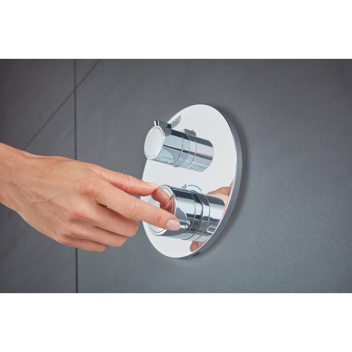 Термостат прихованого монтажу на 2 споживача Grohe Grohtherm Convent. Concealed (24076000) Термостат прихованого монтажу на 2 споживача Grohe Grohtherm Convent. Concealed (24076000)