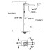 Підлоговий змішувач для ванни Grohe Eurocube (23672001)