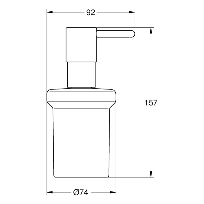 Дозатор рідкого мила Grohe Essentials New (40394001) Дозатор рідкого мила Grohe Essentials New (40394001)