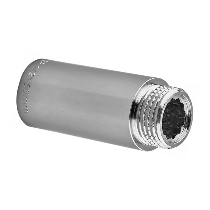Подовжувач Europroduct EP.E050.Chr - 1/2"MF-50мм хром (EP6127) Подовжувач Europroduct EP.E050.Chr - 1/2"MF-50мм хром (EP6127)