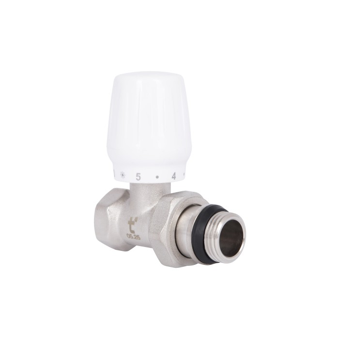 Кран радіаторний Thermo Alliance Base 1/2" ВЗ з антипротіканням прямий SD226W15 Кран радіаторний Thermo Alliance Base 1/2" ВЗ з антипротіканням прямий SD226W15