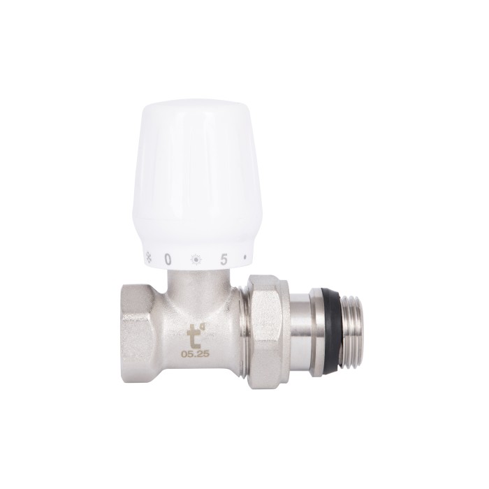 Кран радіаторний Thermo Alliance Base 1/2" ВЗ з антипротіканням прямий SD226W15 Кран радіаторний Thermo Alliance Base 1/2" ВЗ з антипротіканням прямий SD226W15
