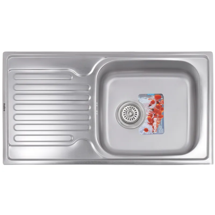 Мийка кухонна HAIBA 78x43 (satin) (HB0566) Мийка кухонна HAIBA 78x43 (satin) (HB0566)