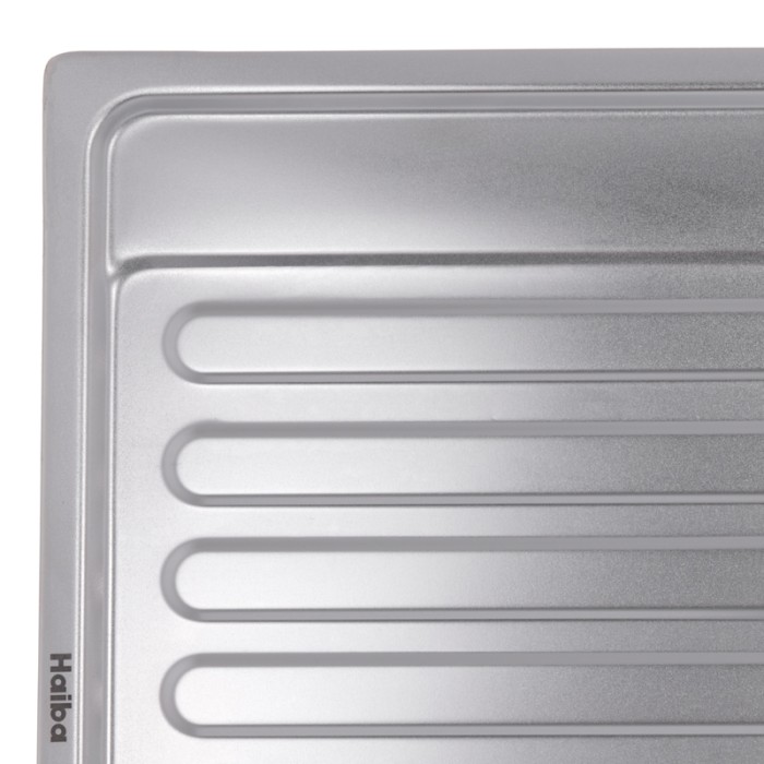 Мийка кухонна HAIBA 78x43 (satin) (HB0566) Мийка кухонна HAIBA 78x43 (satin) (HB0566)