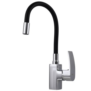 Змішувач для кухні DOMINO RONDO DND-203SR-SB
