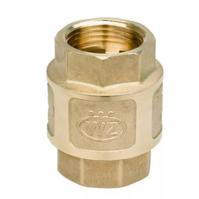 Зворотний клапан WEZER DN32 1 1/4" з латунним штоком Зворотний клапан WEZER DN32 1 1/4" з латунним штоком