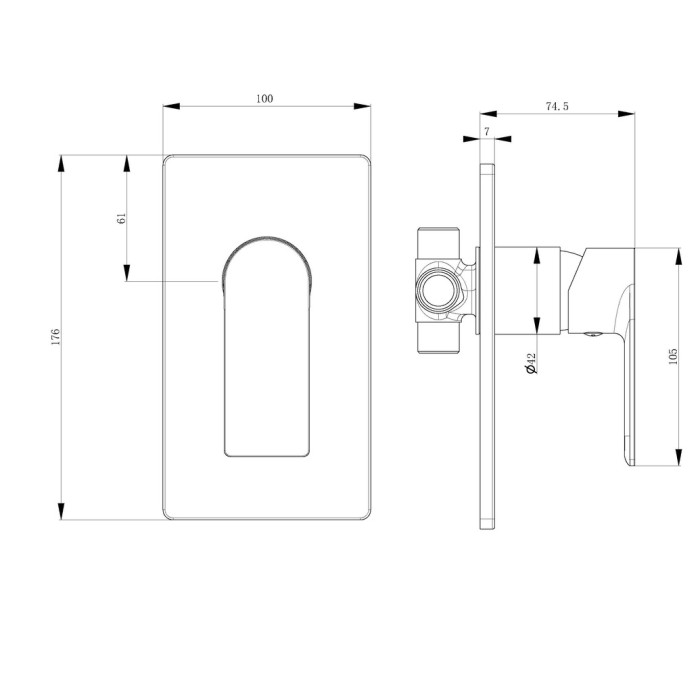 Змішувач для гігієнічного душу HAIBA ALEX 002 INNER (HB3978) Змішувач для гігієнічного душу HAIBA ALEX 002 INNER (HB3978)