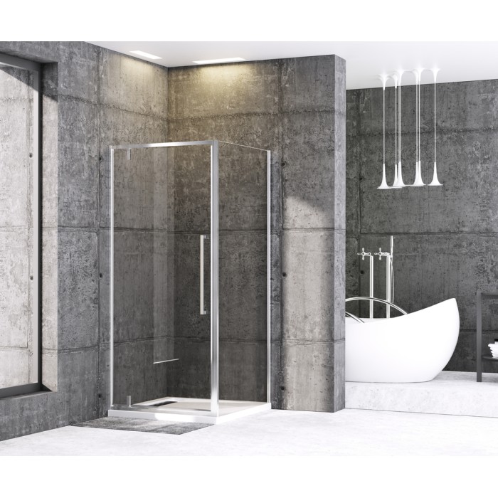 Душова кабіна без піддону Mixxus Premium BEVEL SC01-90x90x195-TR Chrome прозоре скло 6мм (MI6863) Душова кабіна без піддону Mixxus Premium BEVEL SC01-90x90x195-TR Chrome прозоре скло 6мм (MI6863)