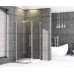 Душова кабіна без піддону Mixxus Premium BEVEL SC01-90x90x195-TR Chrome прозоре скло 6мм (MI6863)