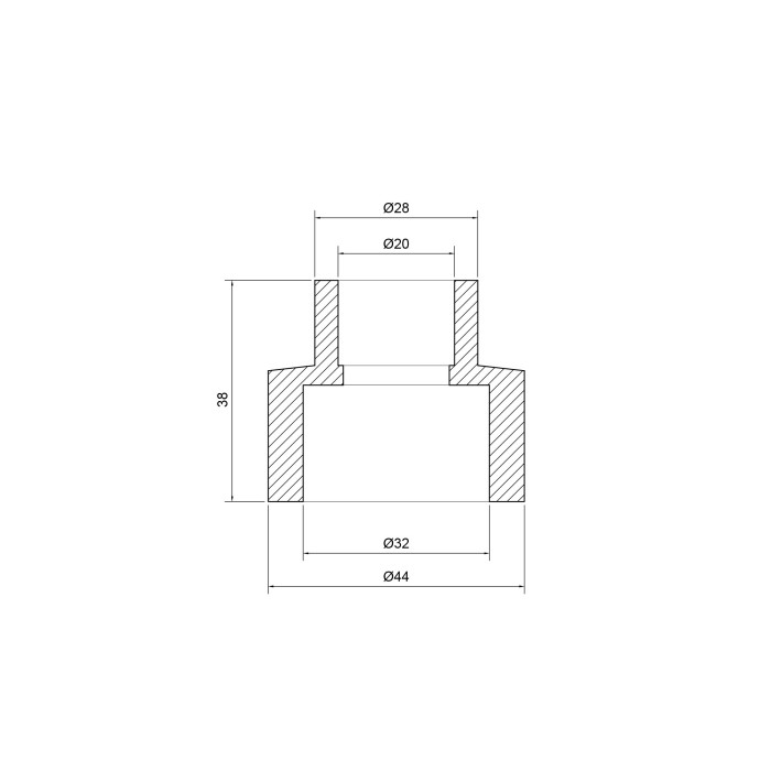 Муфта PPR Thermo Alliance 32х20 Муфта PPR Thermo Alliance 32х20