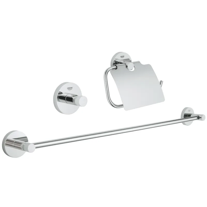 Набір аксесуарів 3 в 1 Grohe Essentials New (40775001) Набір аксесуарів 3 в 1 Grohe Essentials New (40775001)