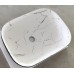 Раковина накладна MIXXUS PREMIUM DIVERSE-0112 MARBLE-BLACK 455х325х135mm (MP6541)