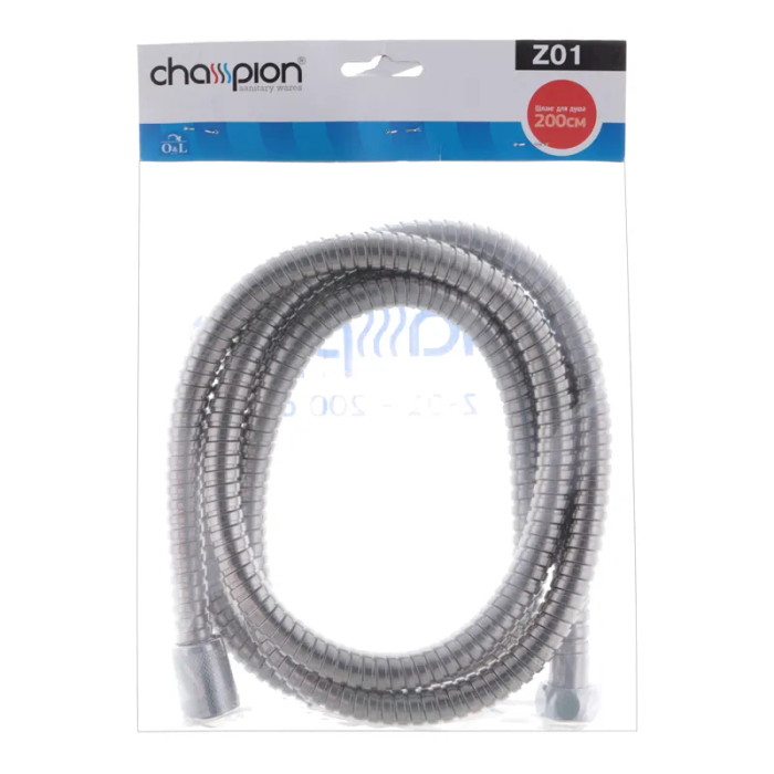 Шланг для душа Champion Chr.Z-01 (200 см) (ZX0426) Шланг для душа Champion Chr.Z-01 (200 см) (ZX0426)