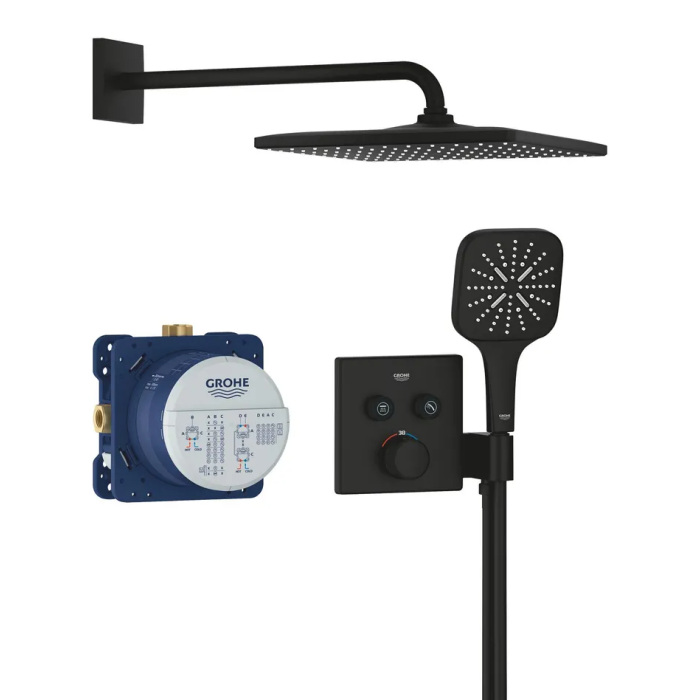Душовий комплект Grohe Grohtherm SmartControl із Rainshower 310 Mono Cube (34865KF0) Душовий комплект Grohe Grohtherm SmartControl із Rainshower 310 Mono Cube (34865KF0)