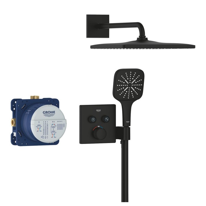 Душовий комплект Grohe Grohtherm SmartControl із Rainshower 310 Mono Cube (34865KF0) Душовий комплект Grohe Grohtherm SmartControl із Rainshower 310 Mono Cube (34865KF0)
