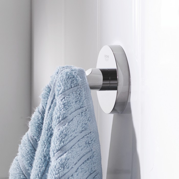 Гачок для халату Grohe Essentials New (40364001) Гачок для халату Grohe Essentials New (40364001)