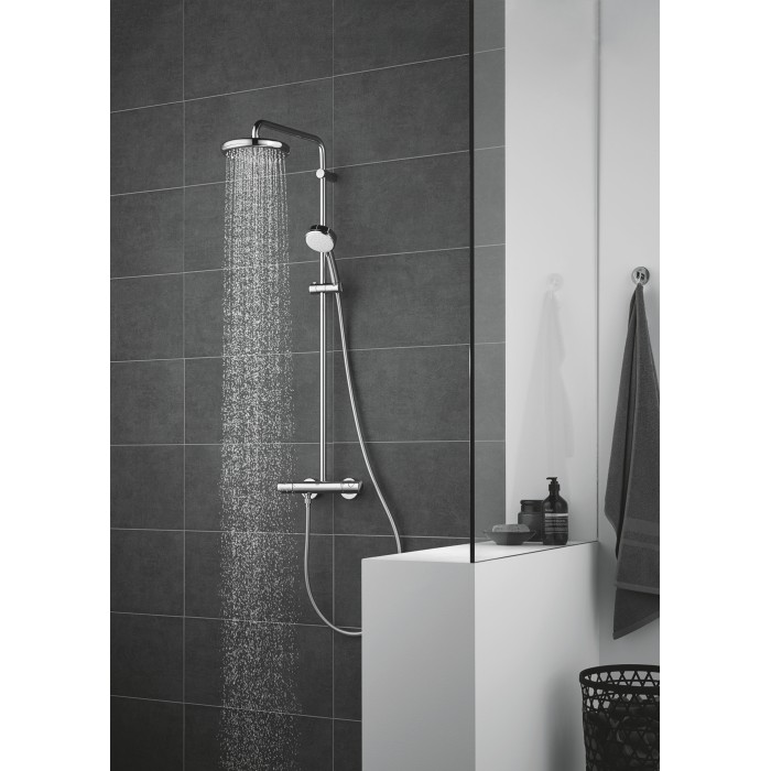 Душова система з термостатом для душа Grohe New Tempesta Cosmop. System (27922001) Душова система з термостатом для душа Grohe New Tempesta Cosmop. System (27922001)