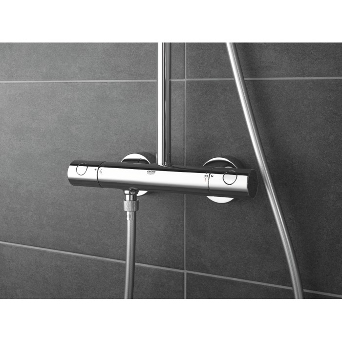 Душова система з термостатом для душа Grohe New Tempesta Cosmop. System (27922001) Душова система з термостатом для душа Grohe New Tempesta Cosmop. System (27922001)