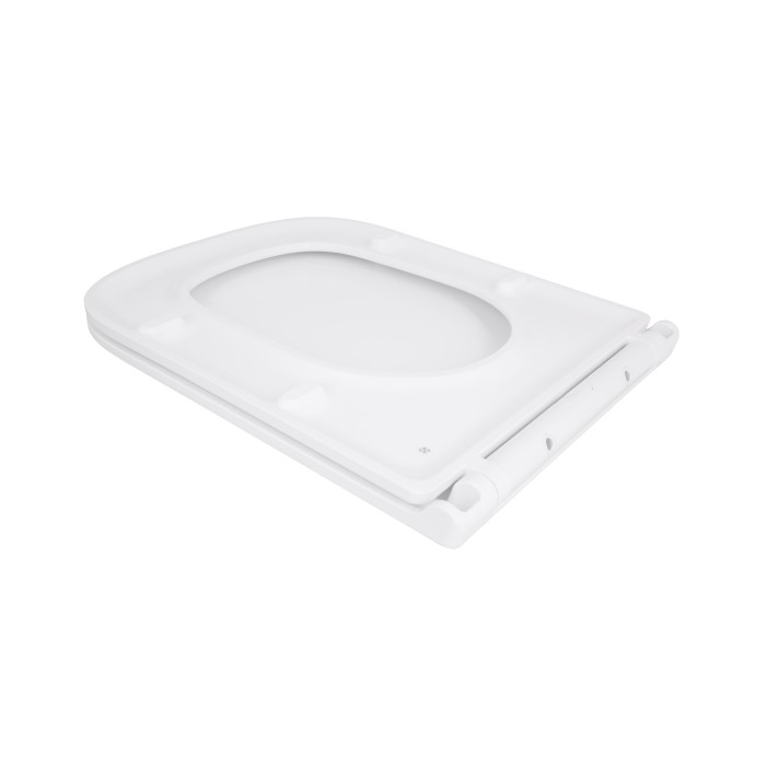 Сидіння для унітазу Qtap (Gemini 490) 428x344x37,5 мм, White, з мікроліфтом, Slim Duroplast, Quick Release QTSC179W49385 Сидіння для унітазу Qtap (Gemini 490) 428x344x37,5 мм, White, з мікроліфтом, Slim Duroplast, Quick Release QTSC179W49385