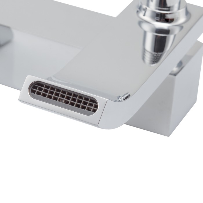 Змішувач для ванни з коротким зливом Koer KB-41007-01 (Колір хром) (KR3454) Змішувач для ванни з коротким зливом Koer KB-41007-01 (Колір хром) (KR3454)