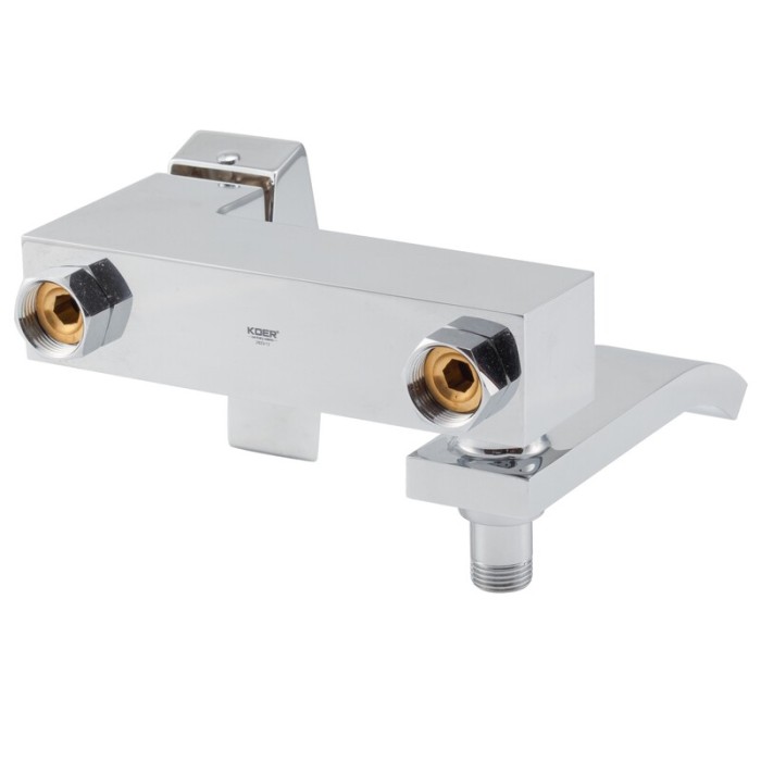 Змішувач для ванни з коротким зливом Koer KB-41007-01 (Колір хром) (KR3454) Змішувач для ванни з коротким зливом Koer KB-41007-01 (Колір хром) (KR3454)