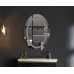 Дзеркало Mixxus PLAIN MV02-50x70 з Led Touch, Anti-fog, димером, регулятором яскравості, годинником (MI6010)