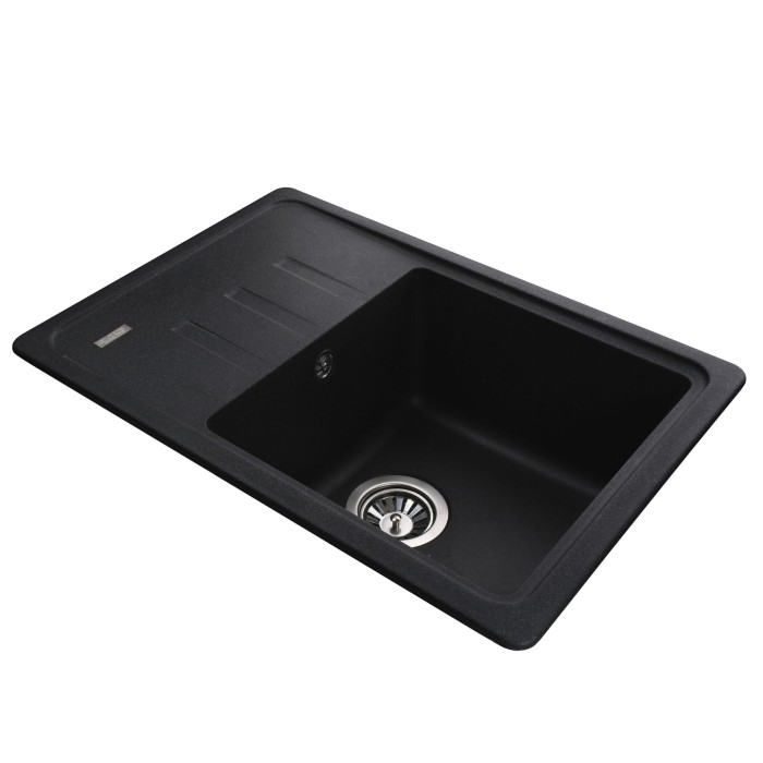 Гранітна мийка Globus Lux MONO графіт 620х435мм-А0001 Гранітна мийка Globus Lux MONO графіт 620х435мм-А0001