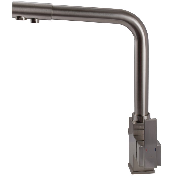Змішувач для кухні під осмос Globus Lux LAZER GLLR-0100-8-STSTEEL Змішувач для кухні під осмос Globus Lux LAZER GLLR-0100-8-STSTEEL