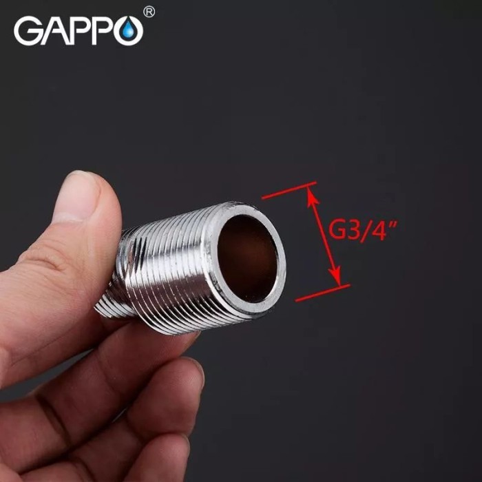 Ексцентрики GAPPO G70-1, довжина 5 см, хром Ексцентрики GAPPO G70-1, довжина 5 см, хром
