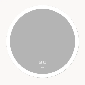 Дзеркало Zerix Solo MC02-60 з LED Touch, Anti-fog, димером, регулятором яскравості (ZX6065)