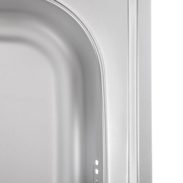 Кухонна мийка накладна Zerix Z5050-06-160E (Satin) (ZX1609) Кухонна мийка накладна Zerix Z5050-06-160E (Satin) (ZX1609)