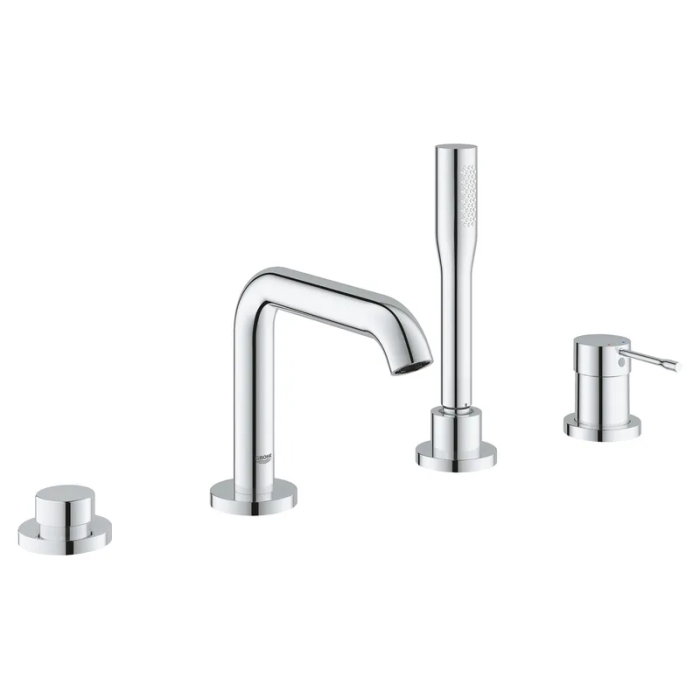 Змішувач на борт ванни на 4 отвори Grohe Essence New (19578001) Змішувач на борт ванни на 4 отвори Grohe Essence New (19578001)