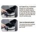 Відро для сміття сенсорне кругле Mixxus Premium Ellipse-TC0109 Chrome-Black 9л (хром-чорне) (MI7083)