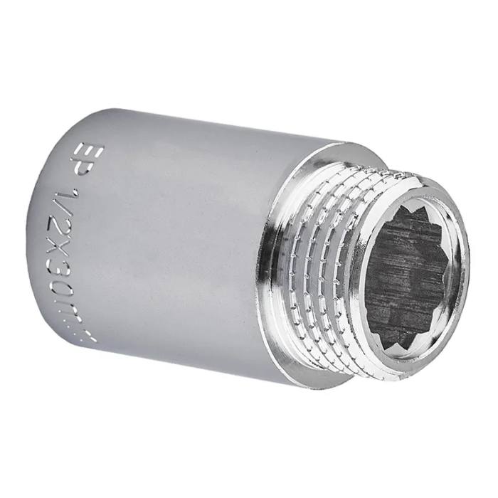 Подовжувач Europroduct EP.E030.Chr - 1/2"MF-30мм хром (EP6125) Подовжувач Europroduct EP.E030.Chr - 1/2"MF-30мм хром (EP6125)