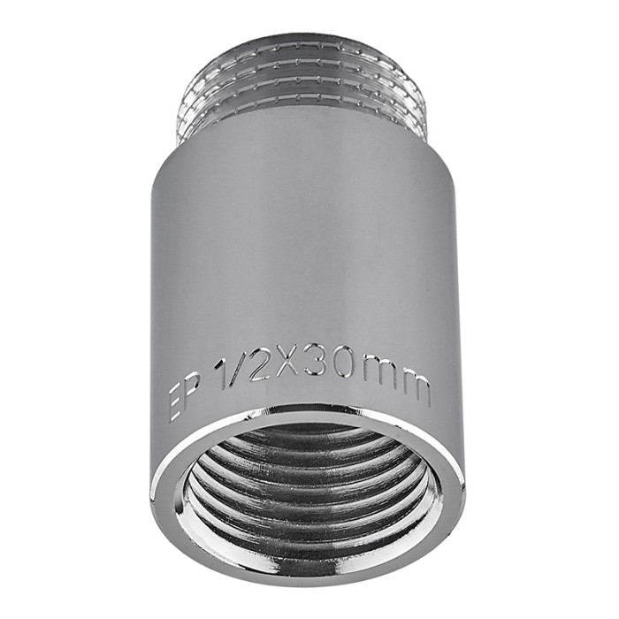 Подовжувач Europroduct EP.E030.Chr - 1/2"MF-30мм хром (EP6125) Подовжувач Europroduct EP.E030.Chr - 1/2"MF-30мм хром (EP6125)