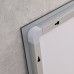 Дзеркало Mixxus WARM MR02-100x80 з Led Touch, Anti-fog, димером, регулятором яскравості, годинником (MI6935)