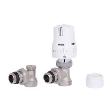 Термостатичний набір Thermo Alliance Standart кутовий 1/2" TAS352W15